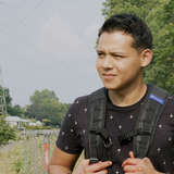 A South American teen found safety with an immigrant foster care parent